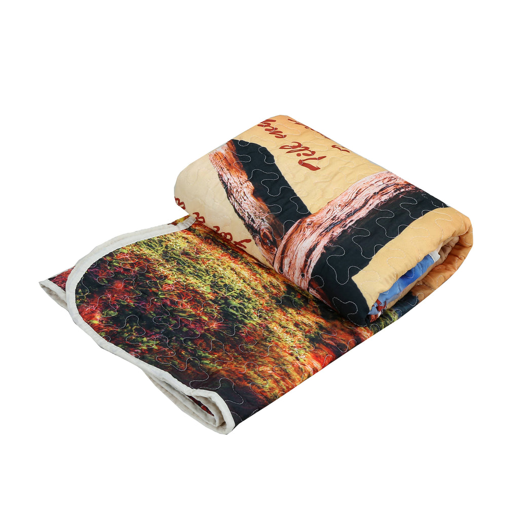 Old Rugged Cross Inspirational Quilted Throw