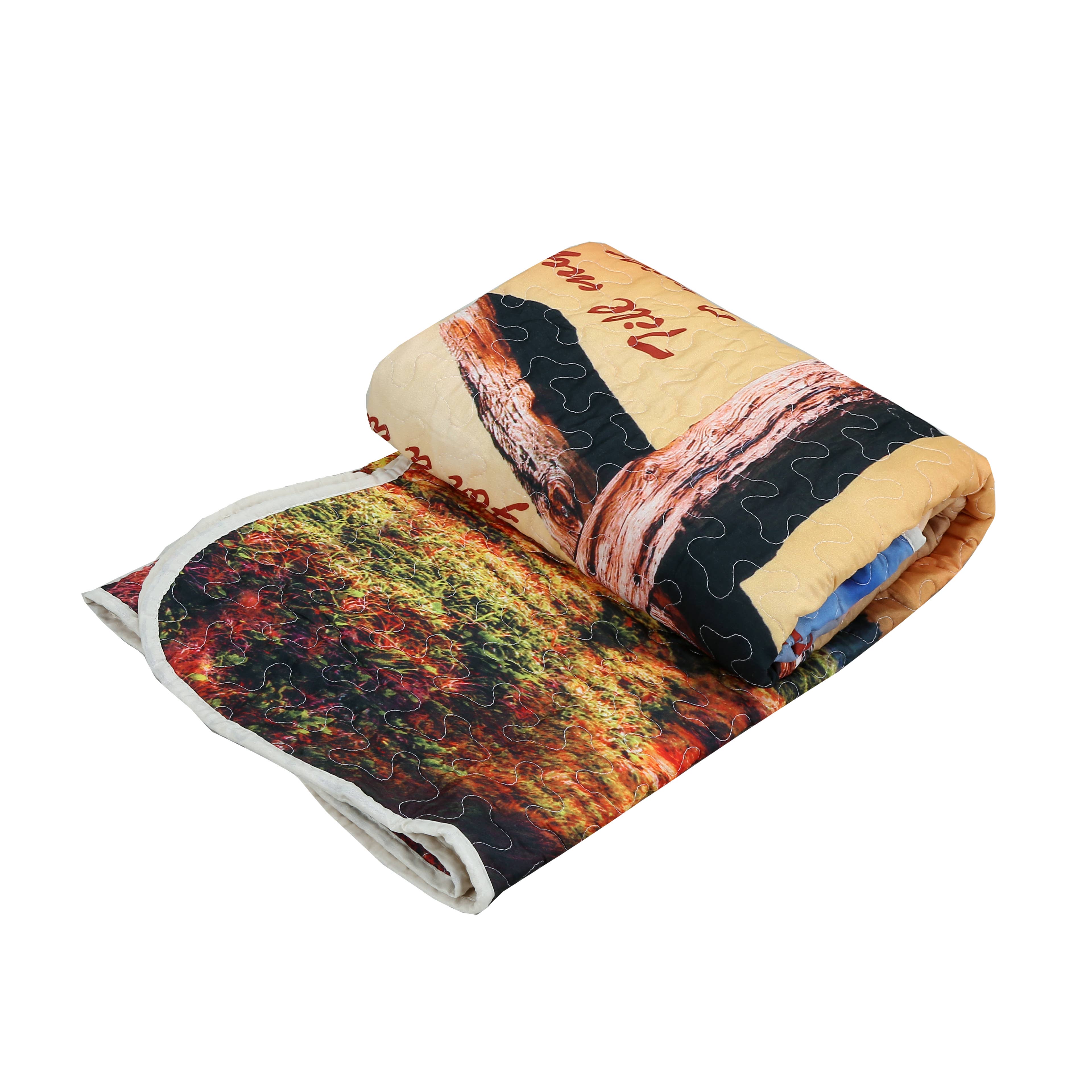 Old Rugged Cross Inspirational Quilted Throw