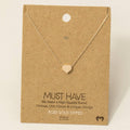 Dainty Heart Pendant Necklace