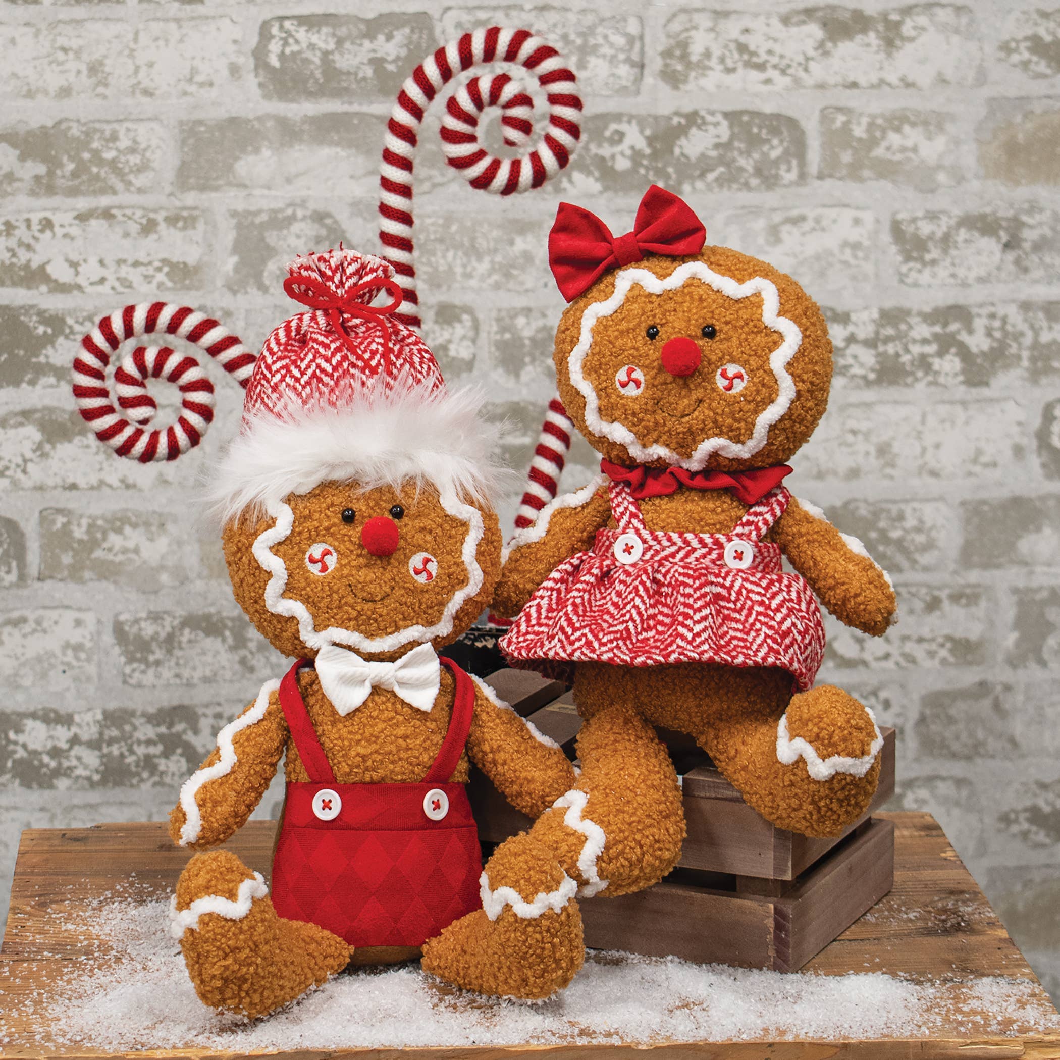 Mr and Mrs Gingerbread 2 Asstd