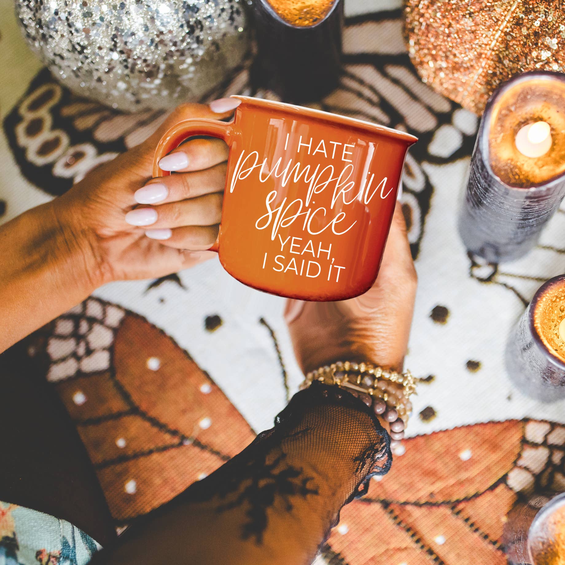 Hello Pumpkin Orange Fall Coffee Cup Pumpkin Spice Lover Mug