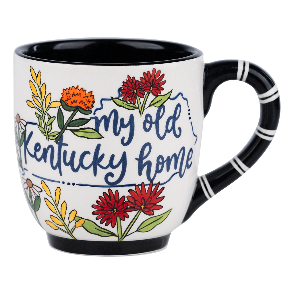 My Old Kentucky Home Flower Mug
