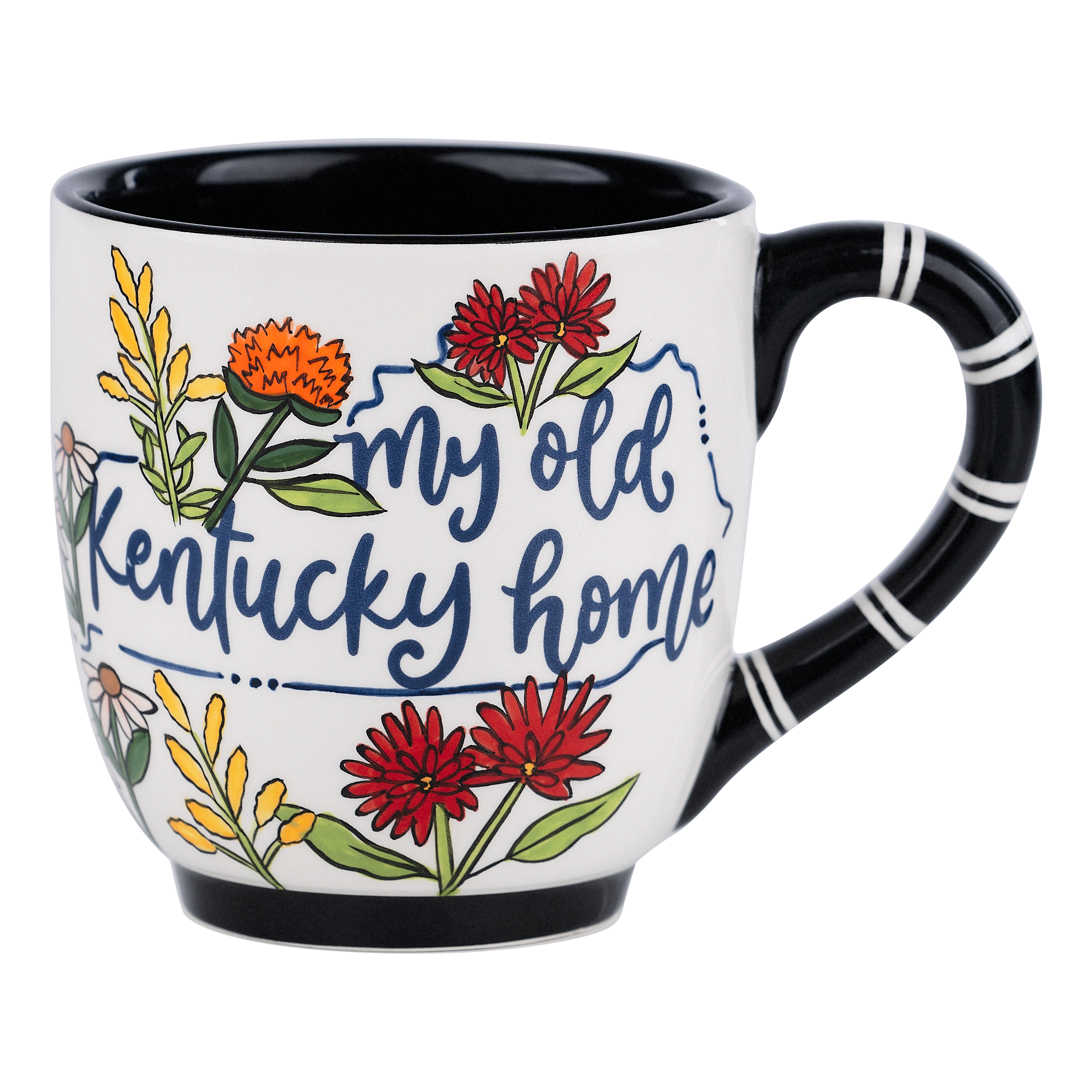 My Old Kentucky Home Flower Mug