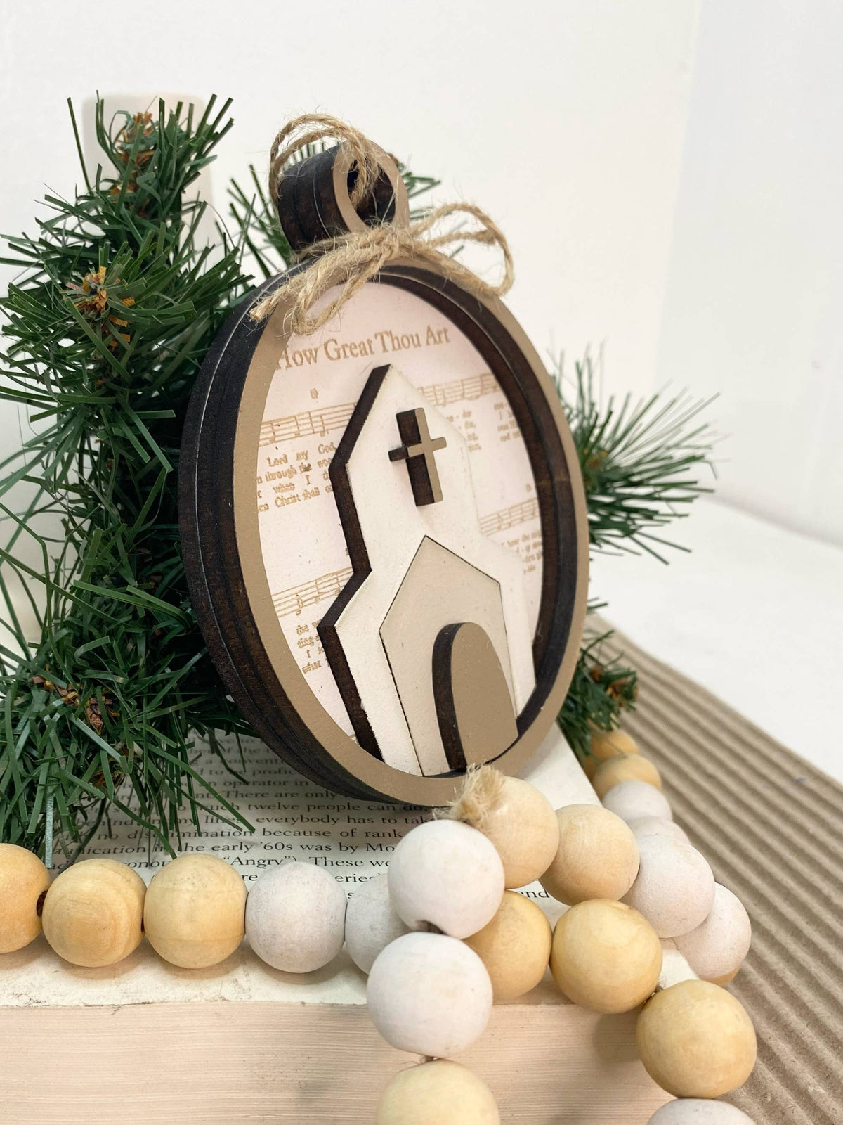 How Great Thou Art Ornament or Gift Tag