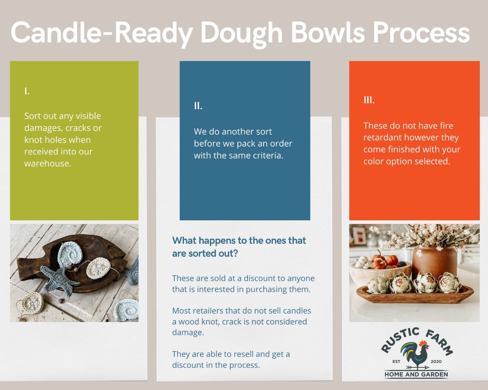 Media Dough Bowl, Handmade #A - 7.2