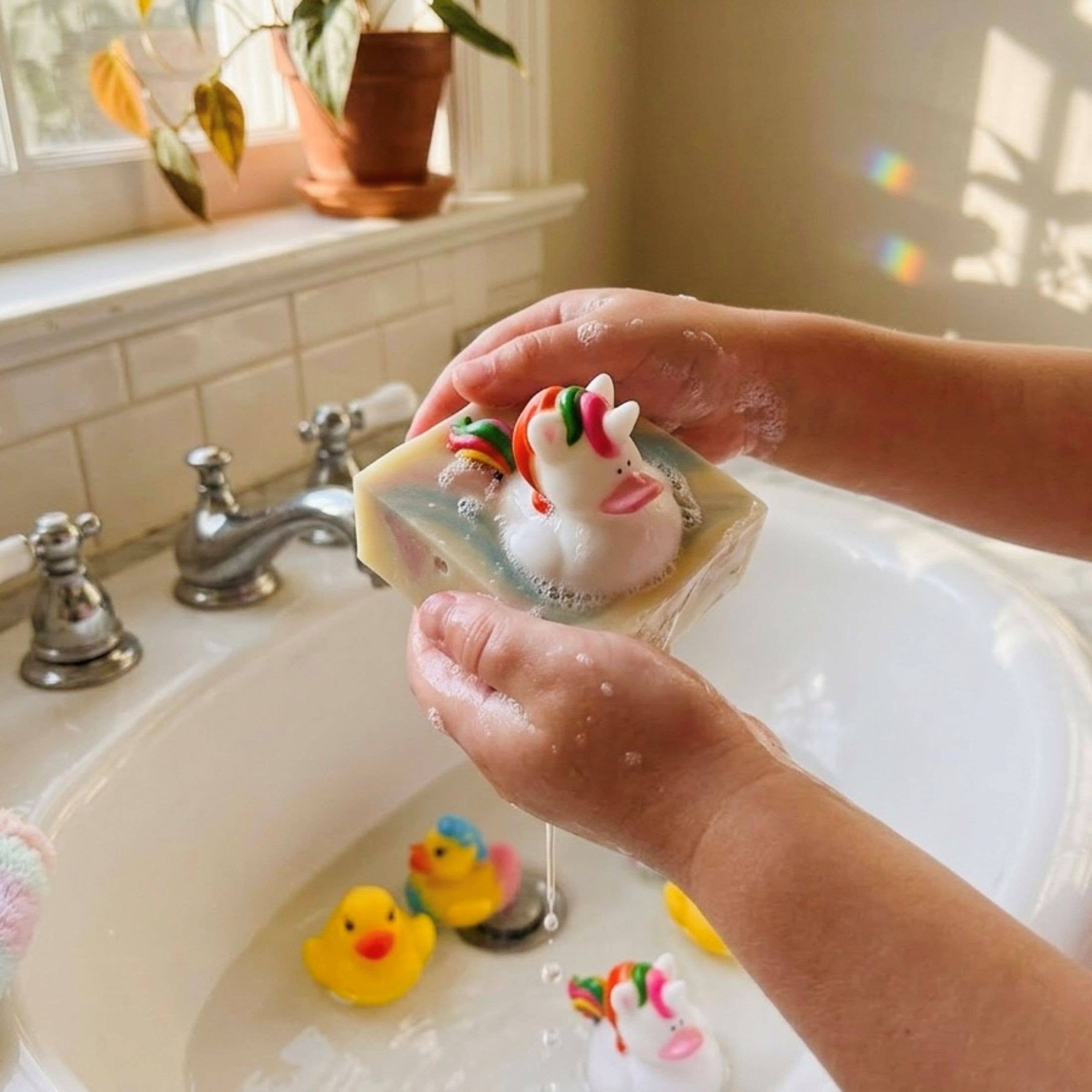 Unicorn Splash Handmade Soap Bar for Kids VEGAN