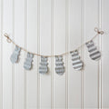 Corrugated Bunny Garland