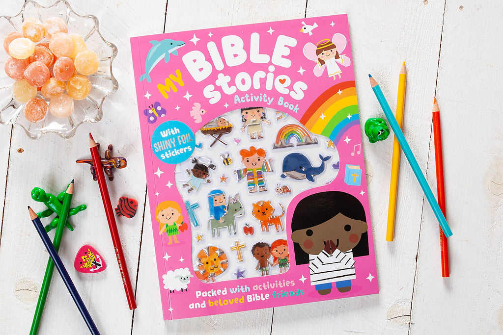 My Bible Stories Activity Book (Back to School Gifts)
