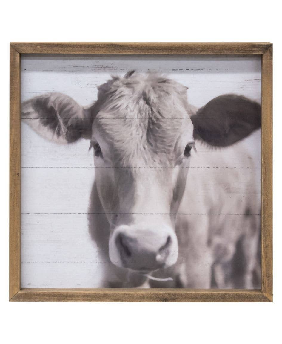Farmhouse Animal Portrait Frame, 3 Assorted