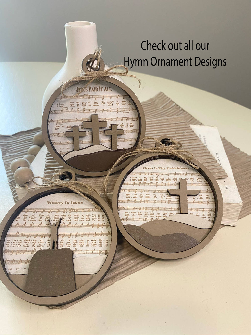 Blessed Assurance Ornament or Gift Tag