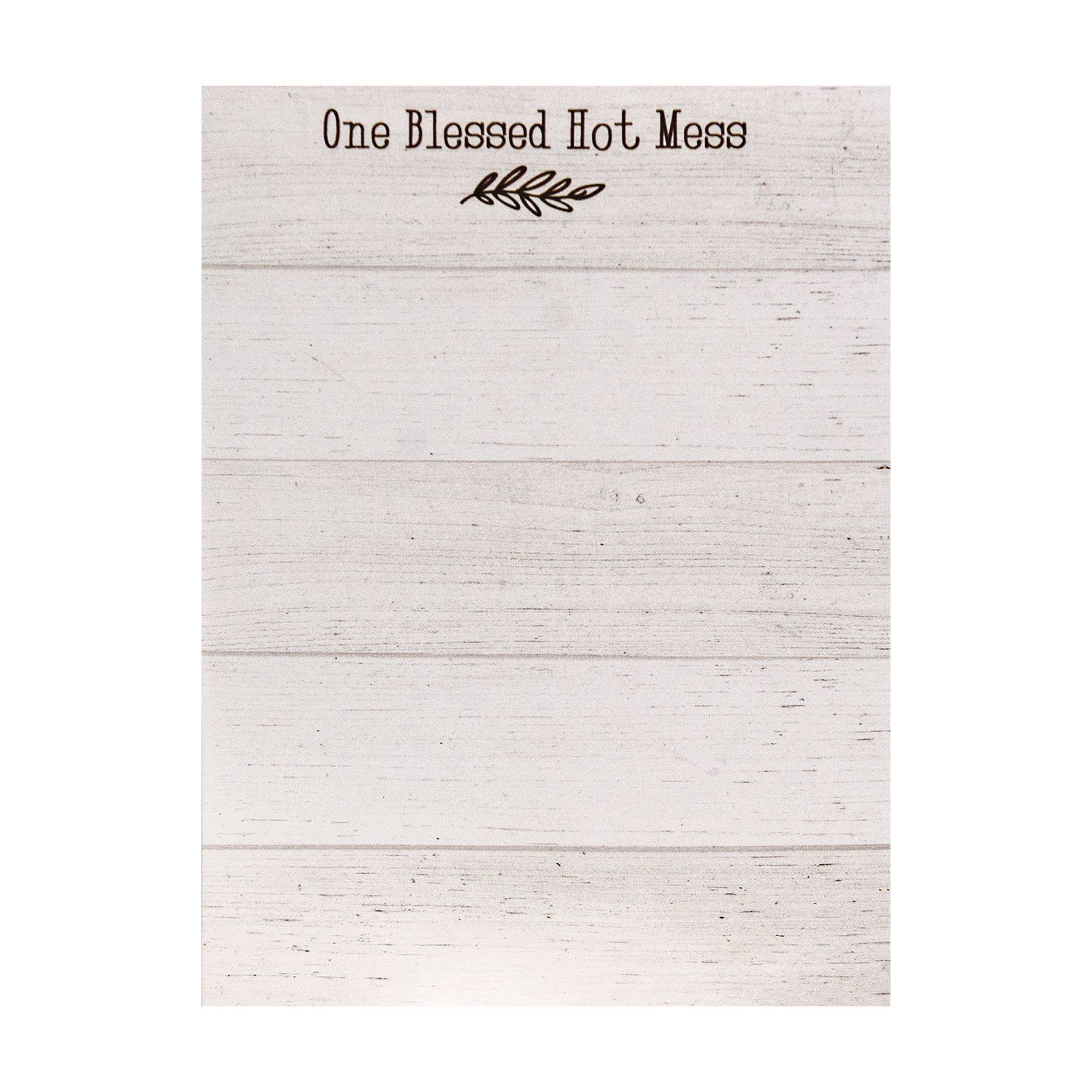 One Blessed Hot Mess Mini Notepad
