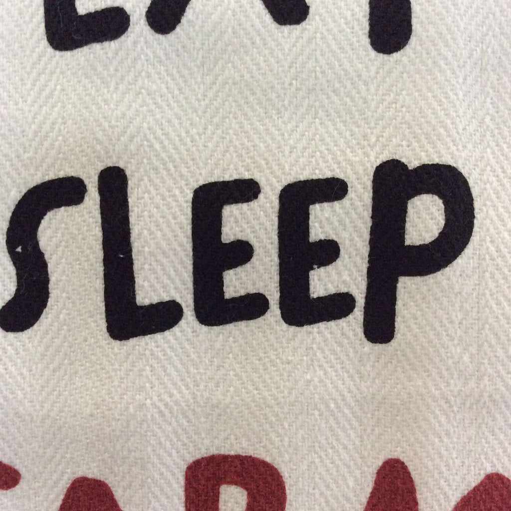 "Eat, Sleep, Farm, Repeat" Decorative Kitchen Towel