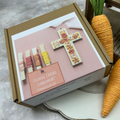 Floral Cross Embroidery Kit – Religious Decor DIY Craft