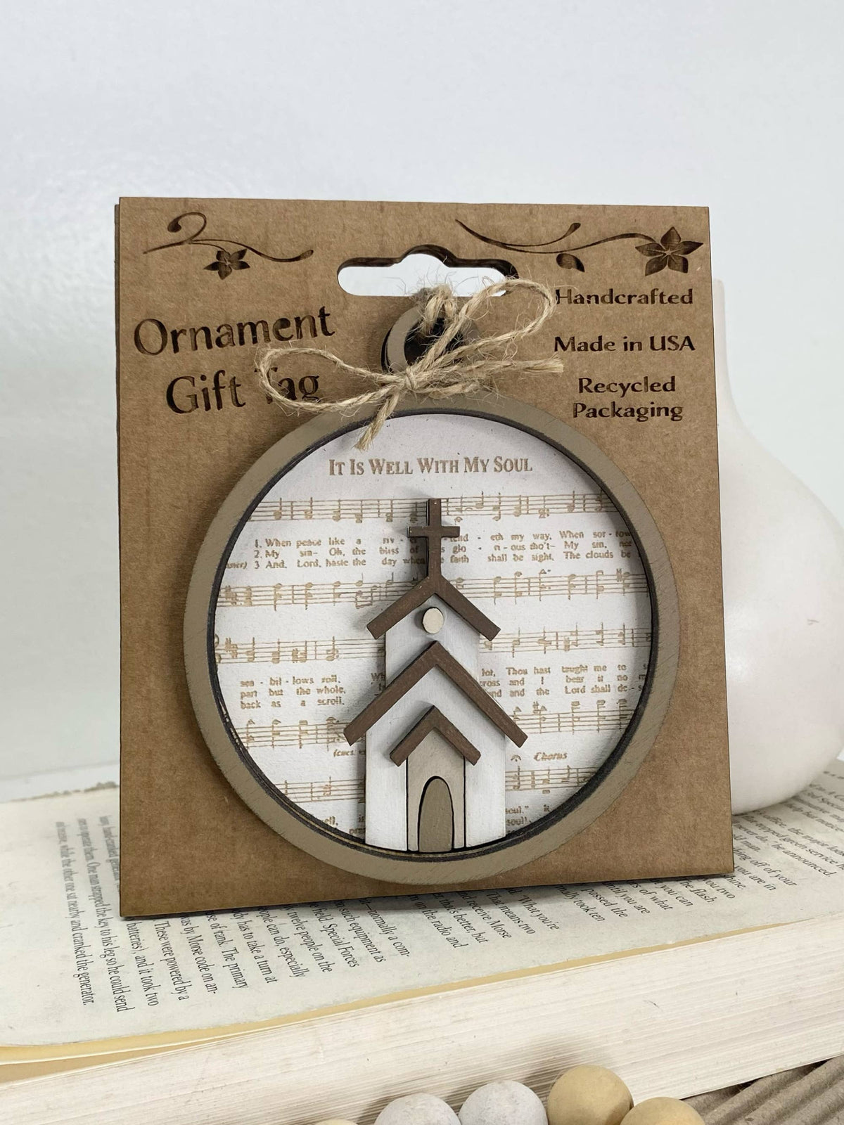 It is Well Ornament or Gift Tag