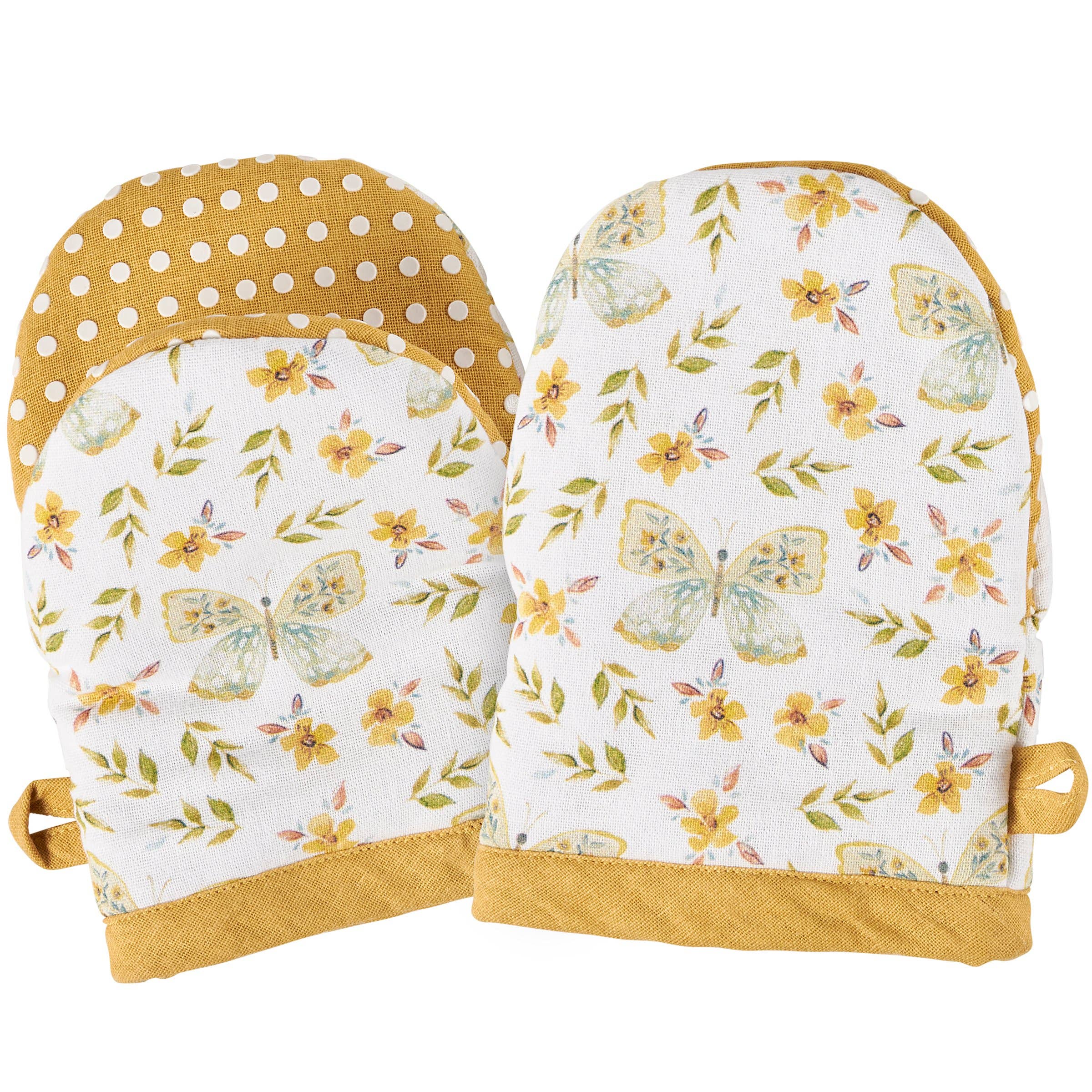 Butterfly Mini Oven Mitt Set