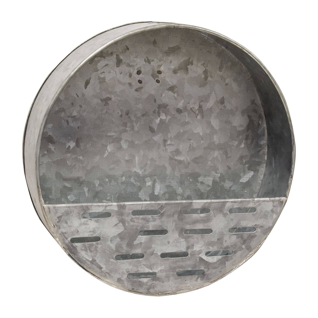 2/set, Round Olive Wall Pockets