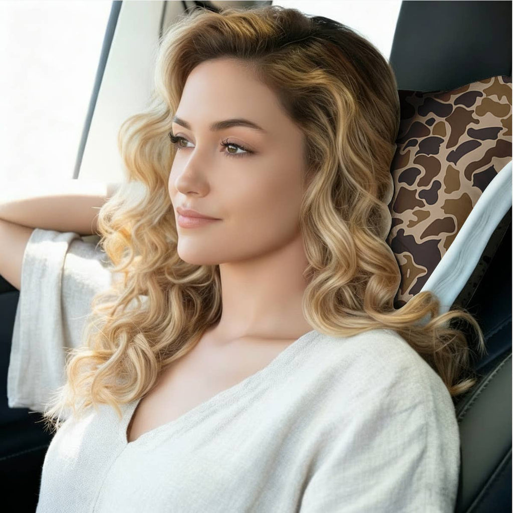 "Duck Camo" Plush Travel Blanket with Matching Case