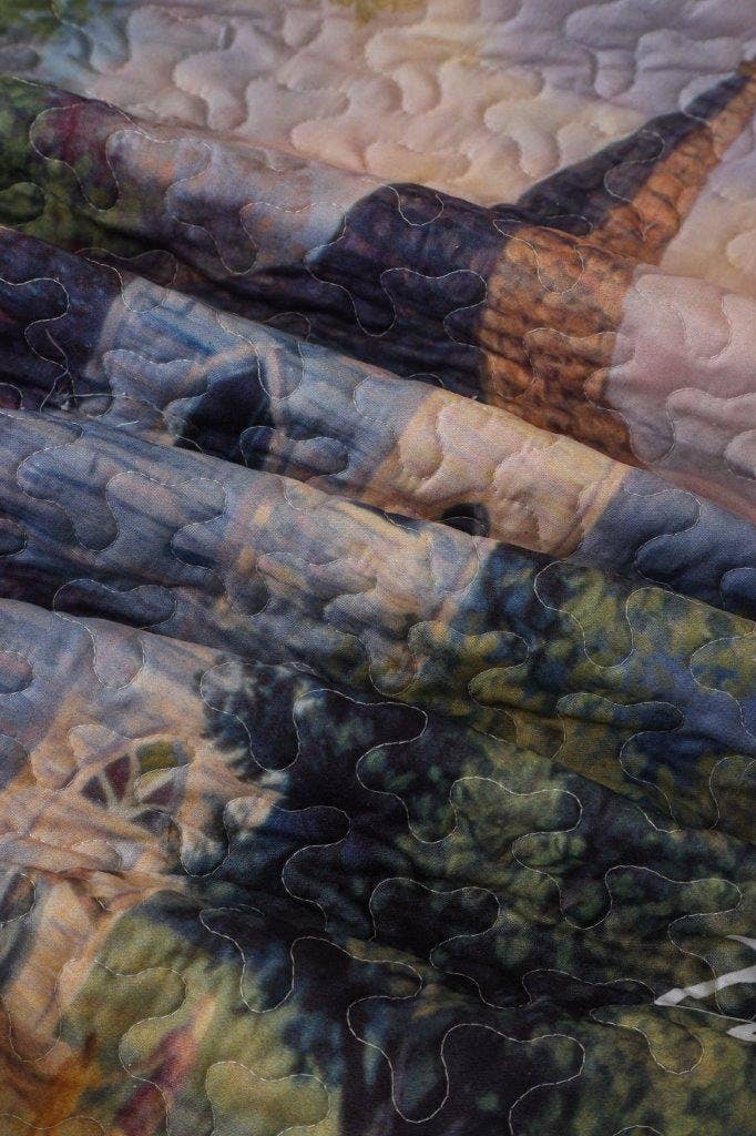 Blessed Are They Who Mourn Inspirational Quilted Throw