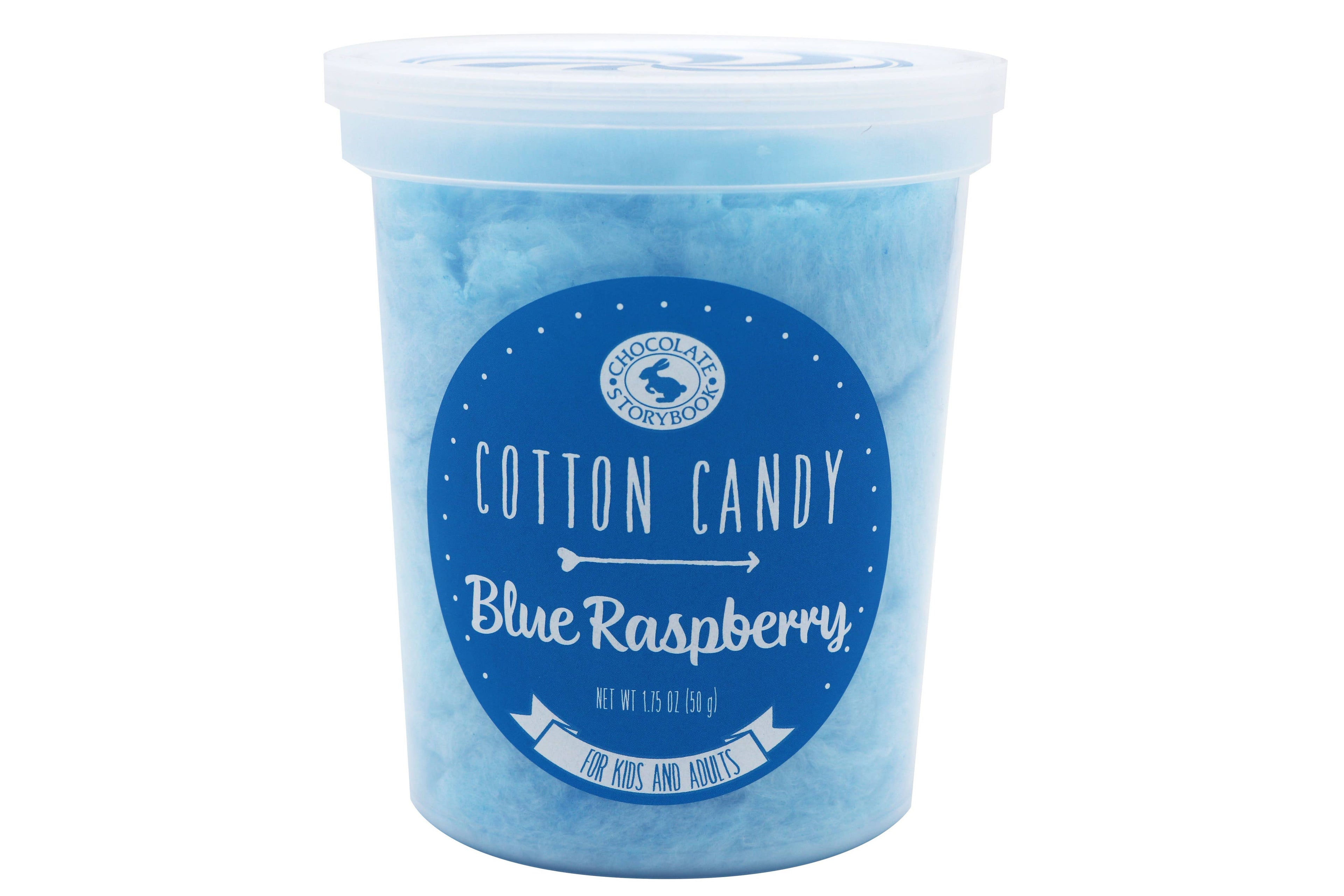 Blue Raspberry Cotton Candy, 1.75oz, 12ct Case