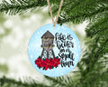 Life Is Better In A Small Town Water Tower Ornament