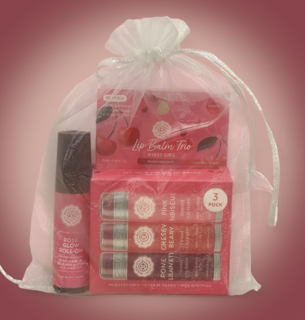 Kissy Lips Self-Care Essentials Set