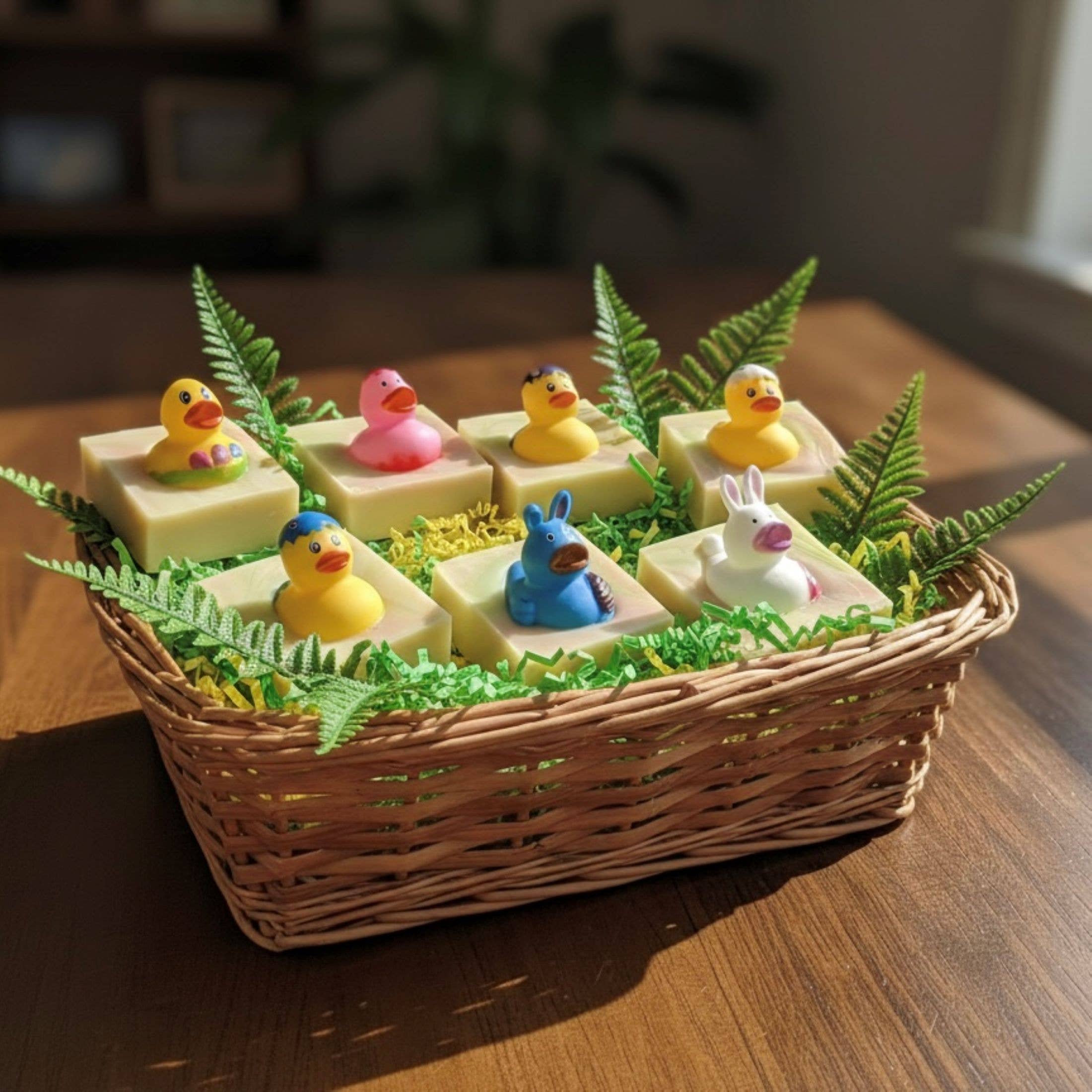 Hoppy Duckling Handmade Soap Bar for Kids EASTER VEGAN