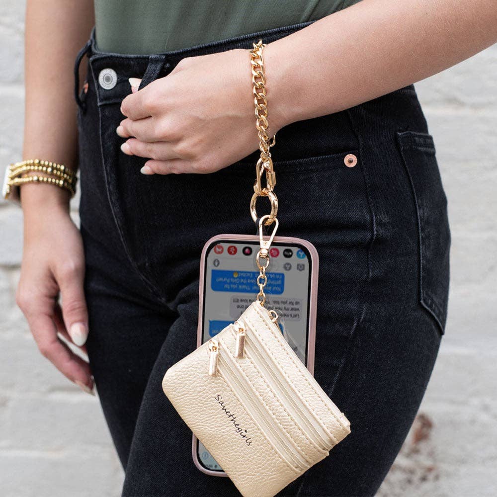 Clip & Go Chain w/Zippered Pouch
