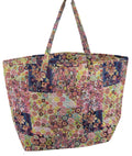 "Foliage" Designer Quilted Tote Bag