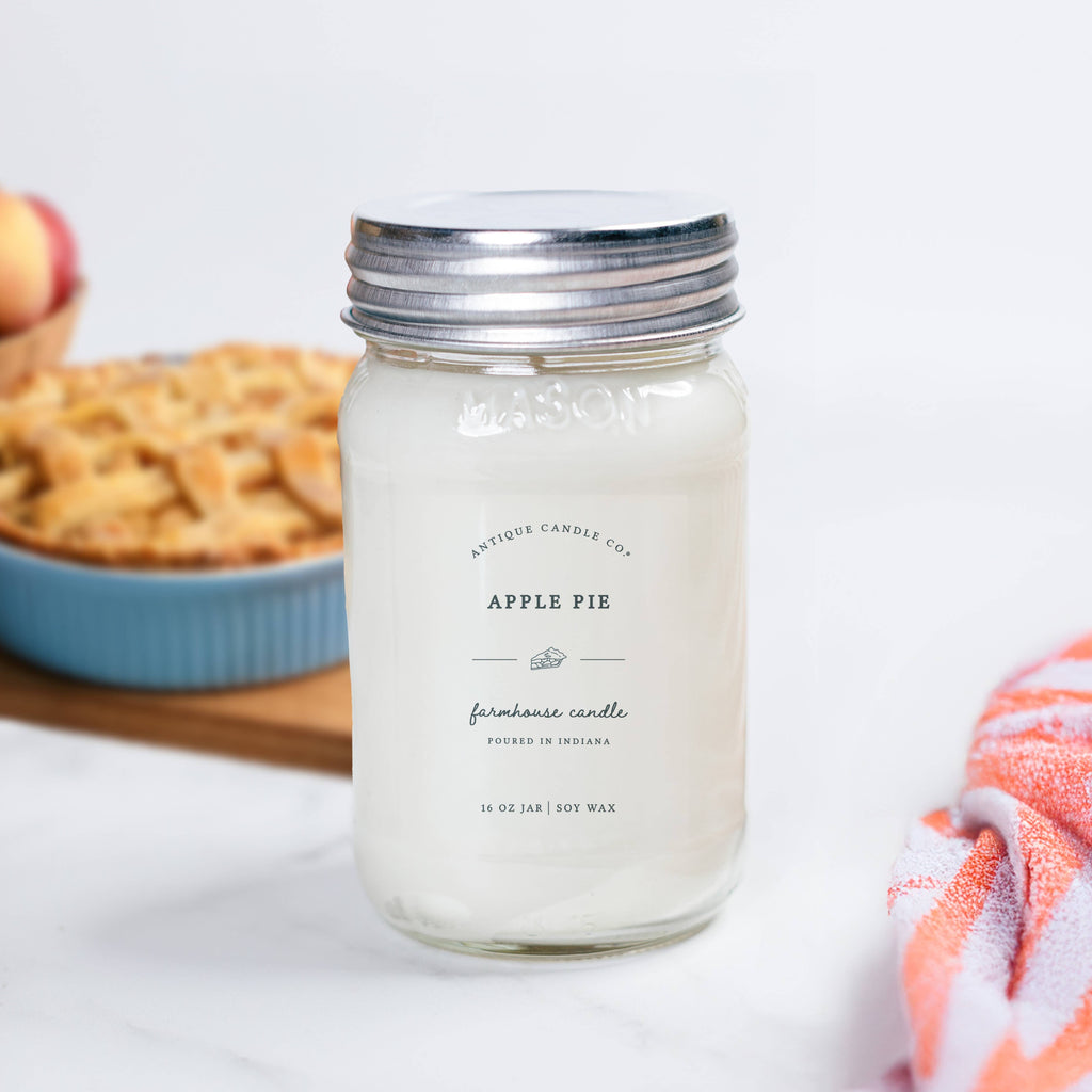 Apple Pie - Soy Wax Mason Jar Candle