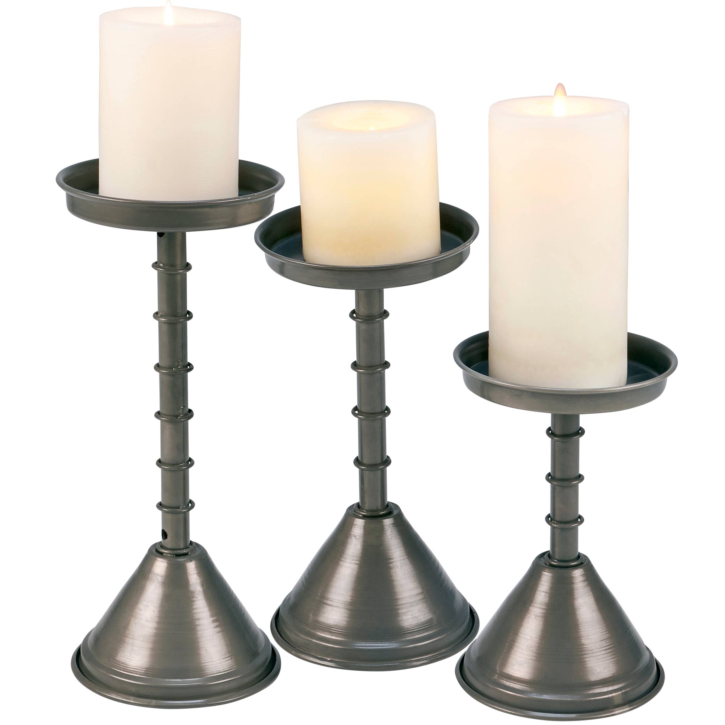 Funnels Candle Holder Set