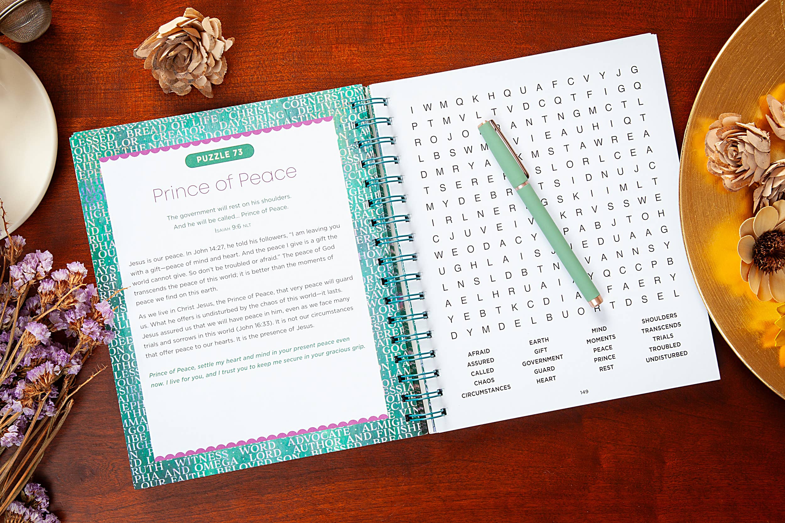100 Meditations on the Names of Jesus (Word Search Devo)