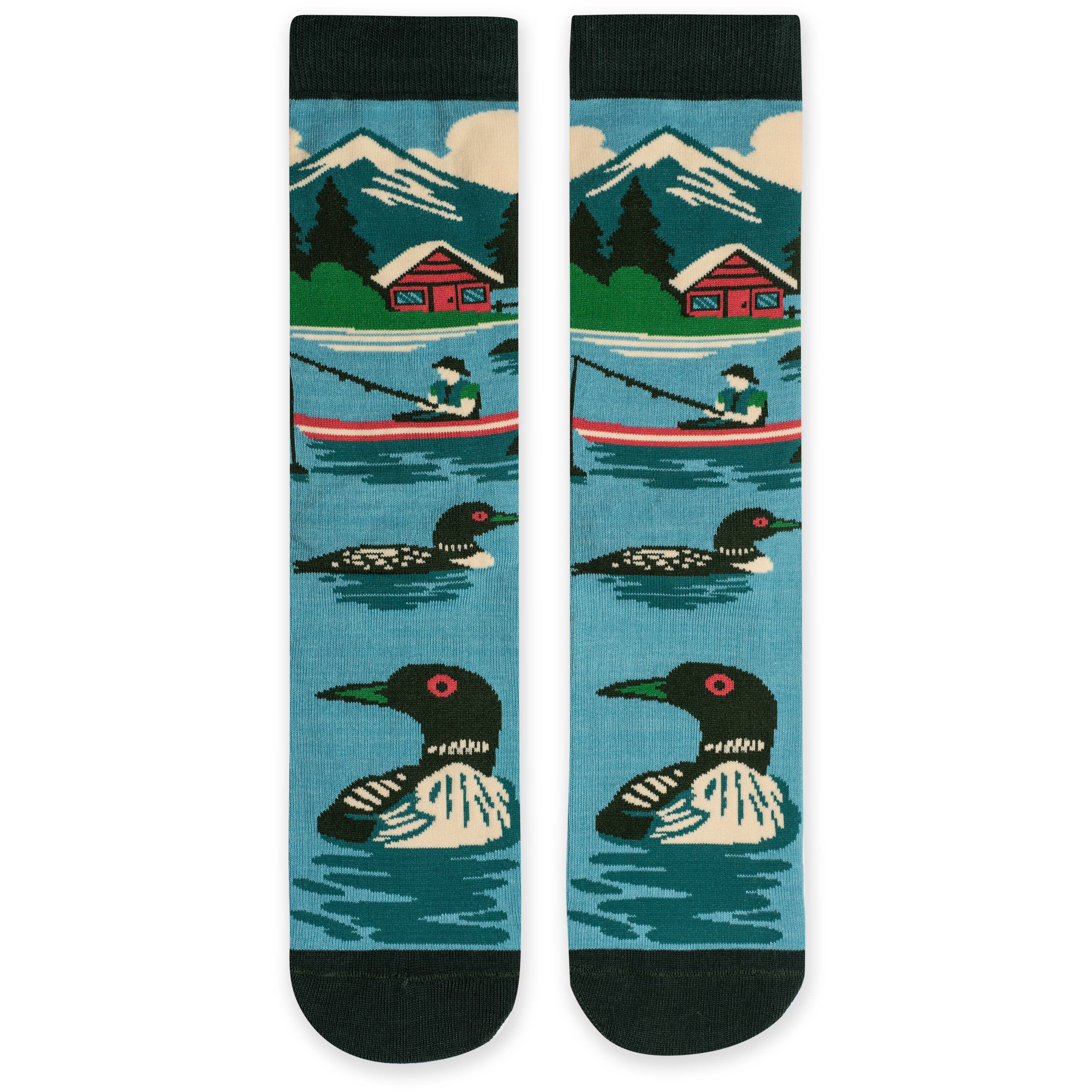 Life Is Better At The Lake Socks