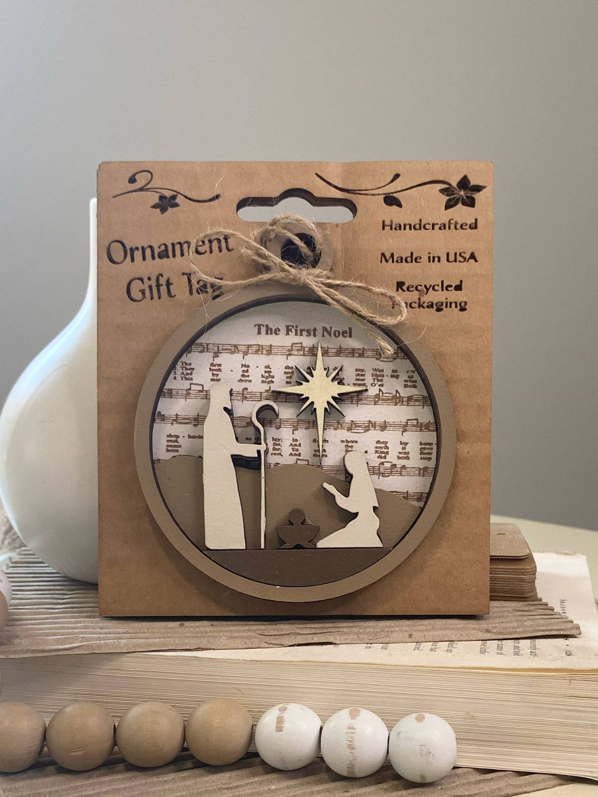 The First Noel Ornament or Gift Tag
