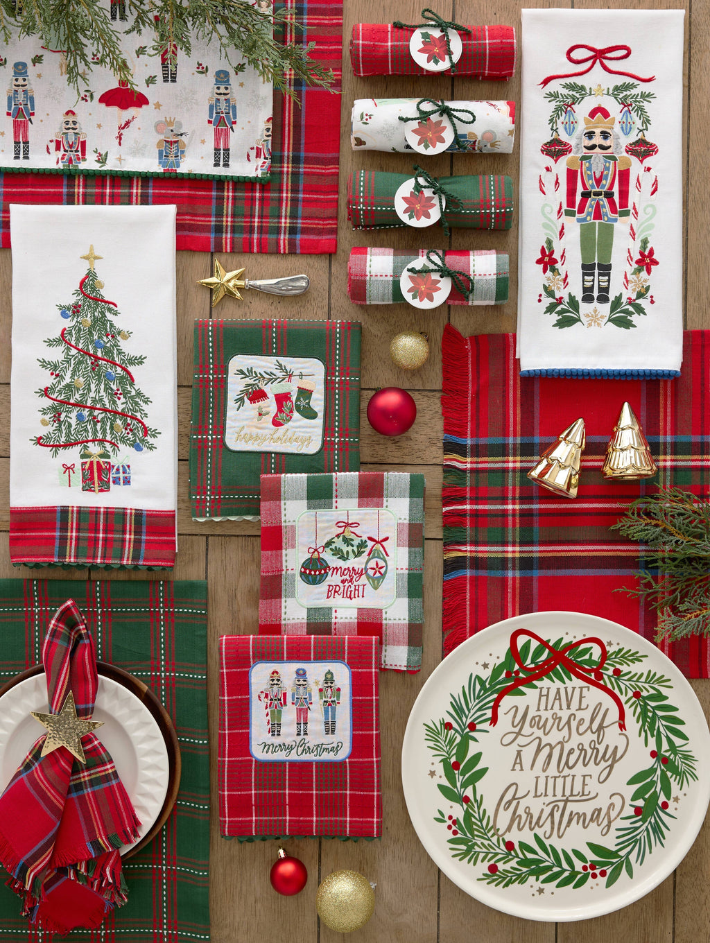 Tis the Season Assorted Dishtowels- PDQ