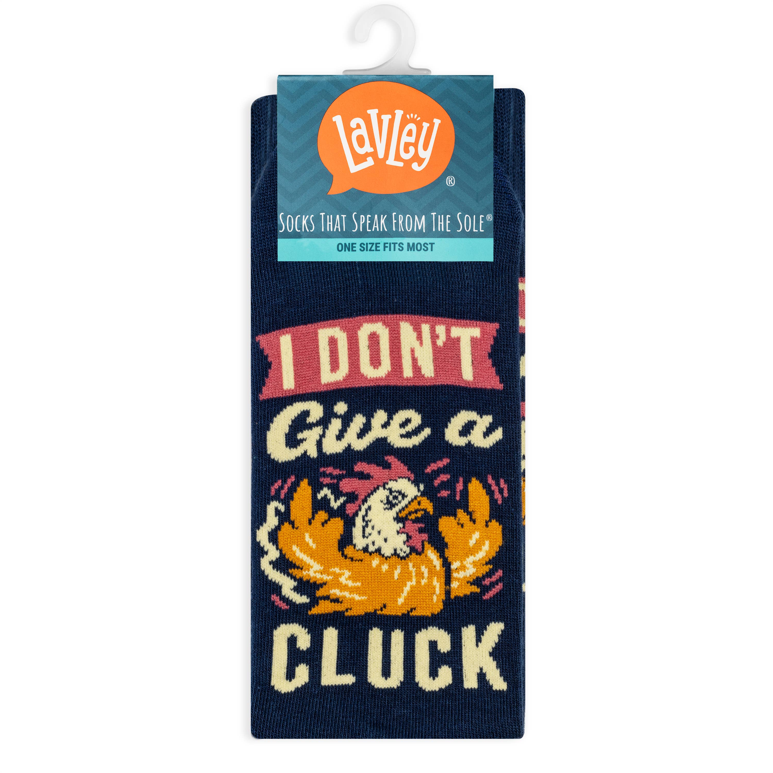 I Don't Give a Cluck Chicken Socks Gift for Women and Men