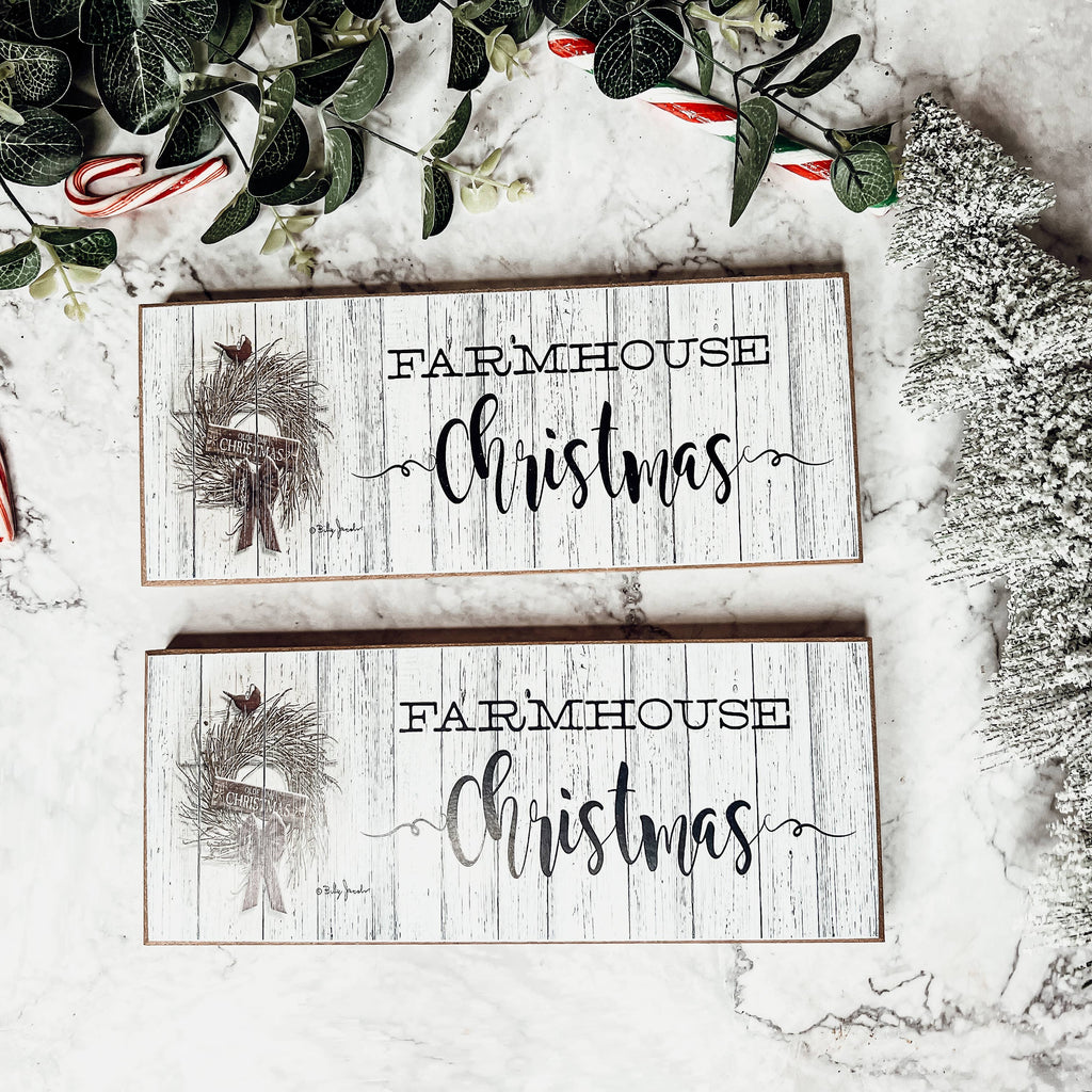 Christmas Home Signs, Wooden Christmas Decorations Modern