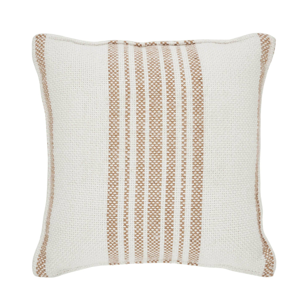 Farmhouse Fall Harvest Pumpkin Accent Throw Pillow 6x6