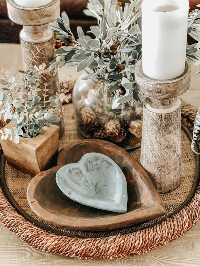 Large Heart Bowl, Handmade 7.13