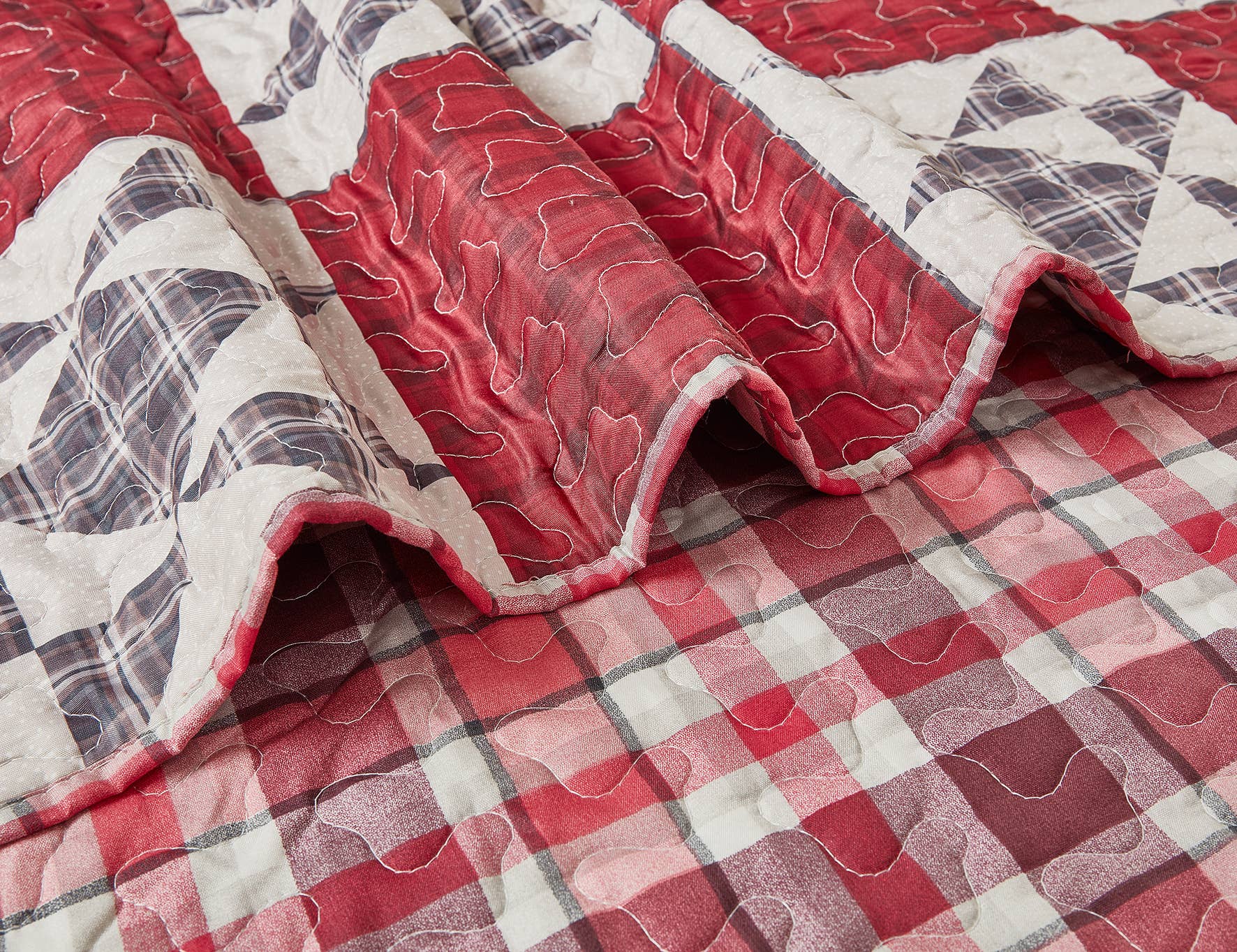 "Hillcrest"  Quilted Throw Blanket 50"x60"