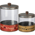 Treat Nap Treat Play Treat Walk Canister Set
