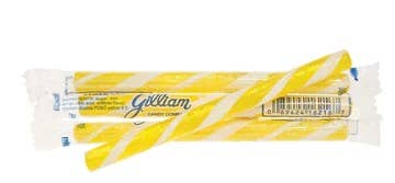 Gilliam Old Fashion Candy Sticks, Lemon, 80ct Box