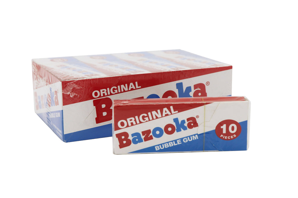 Bazooka Bubble Gum 12ct Display