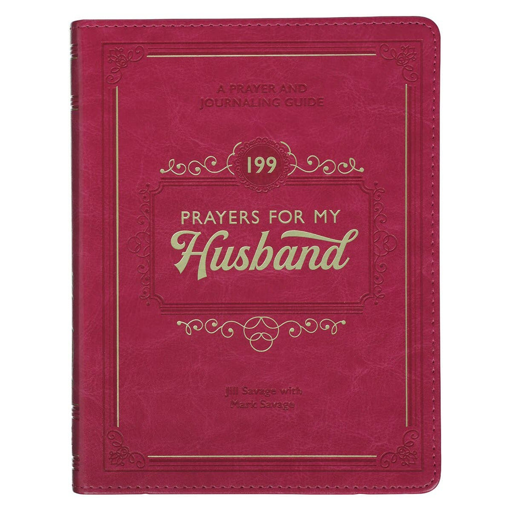 Gift Book 199 Prayers for My Husband Faux Leather