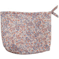 "Pink Paisley Dreams" - Designer Quilted Cosmetic Bag