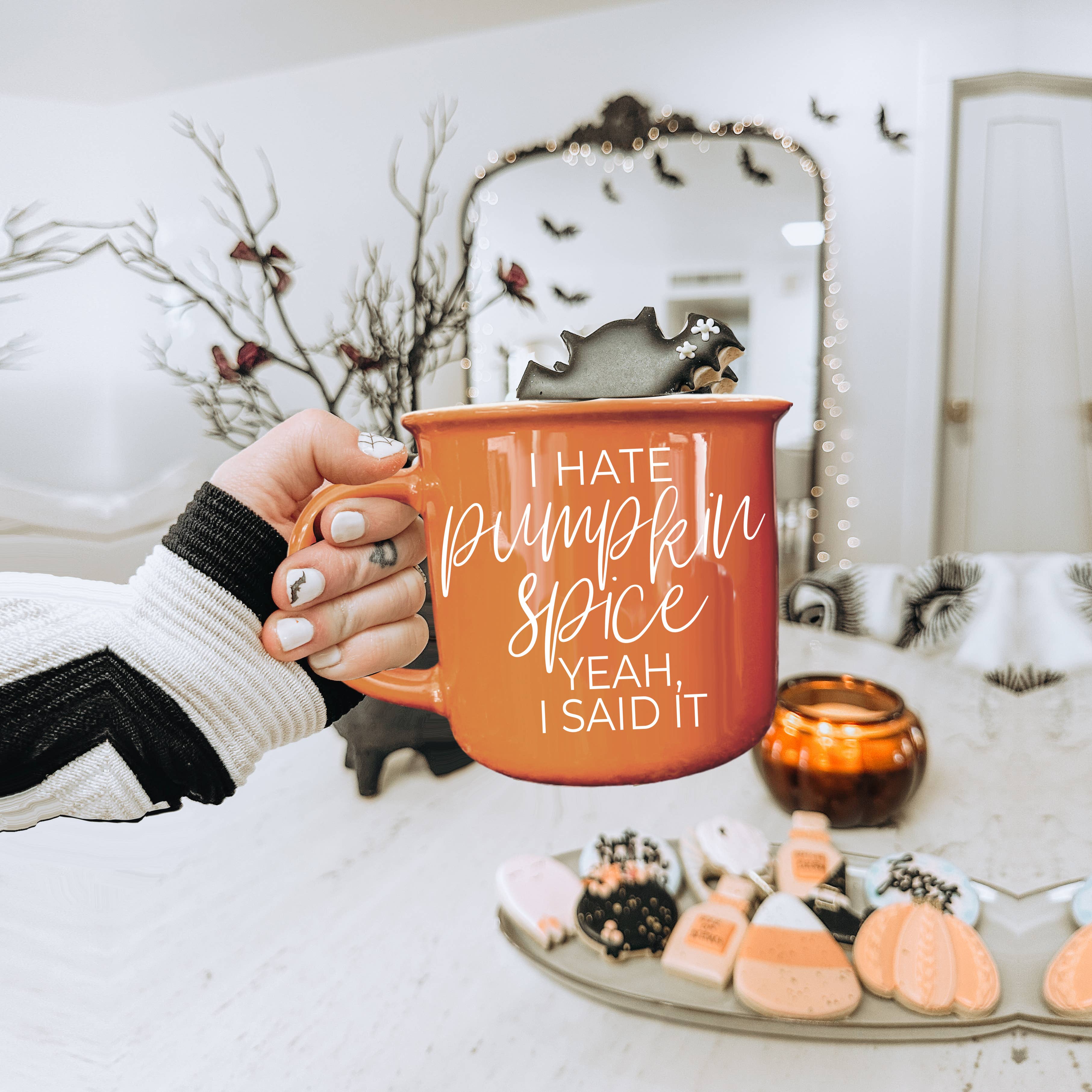 Hello Pumpkin Orange Fall Coffee Cup Pumpkin Spice Lover Mug