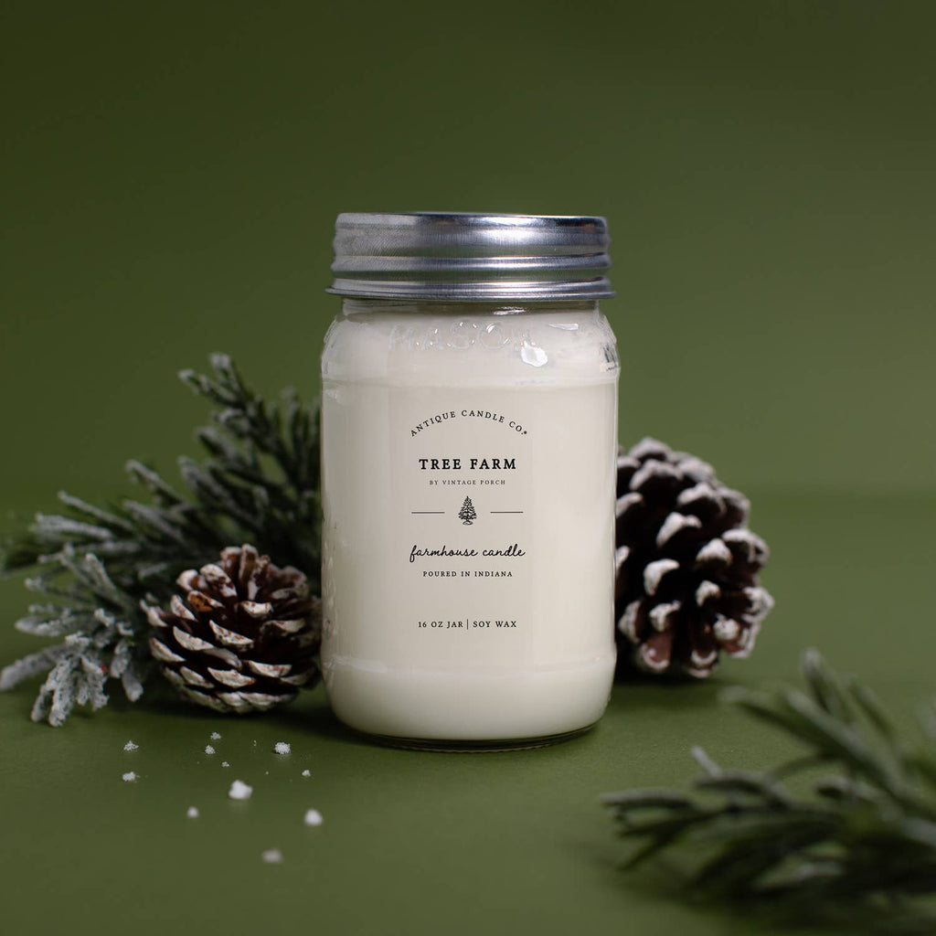 Tree Farm - Soy Wax Mason Jar Candle