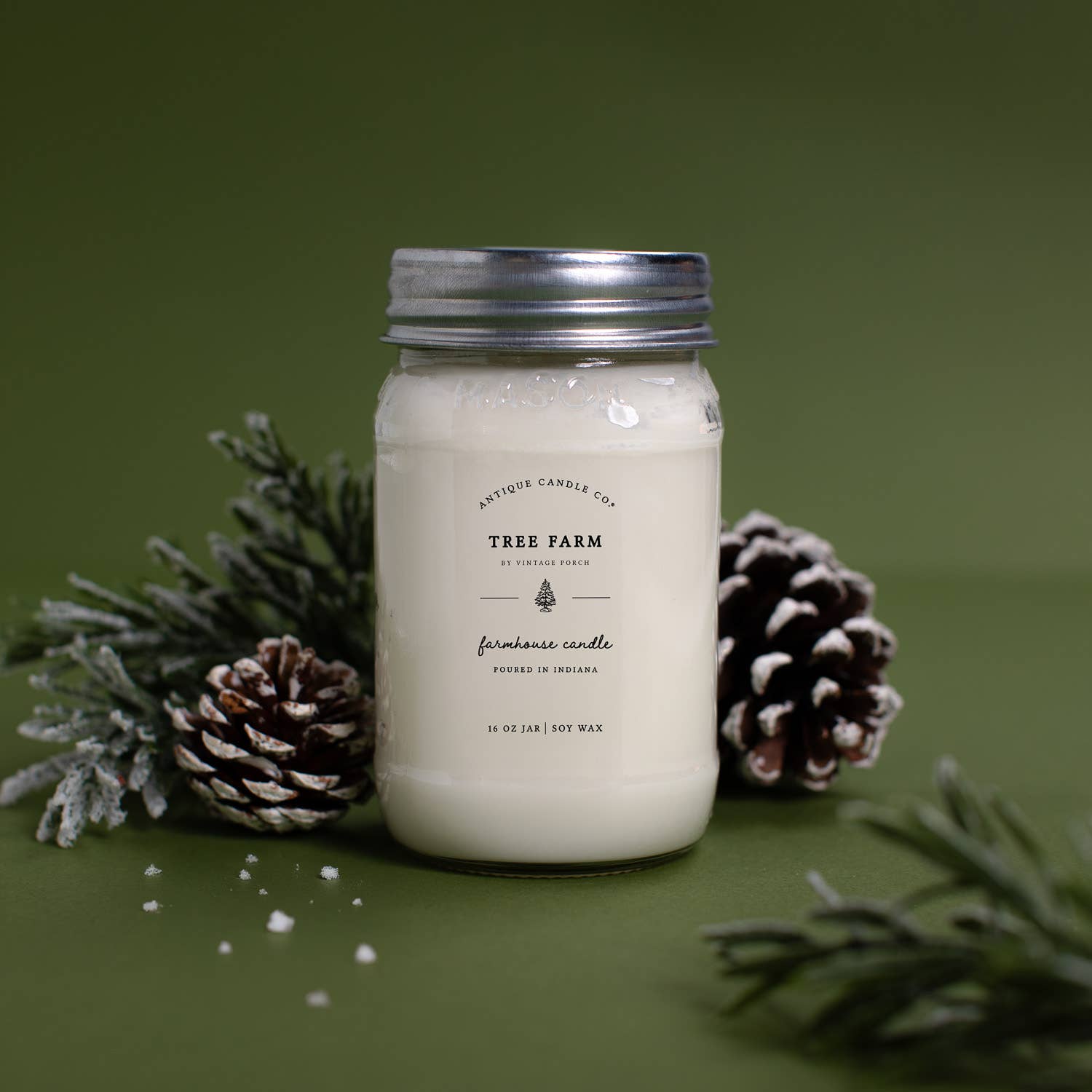 Tree Farm - Soy Wax Mason Jar Candle