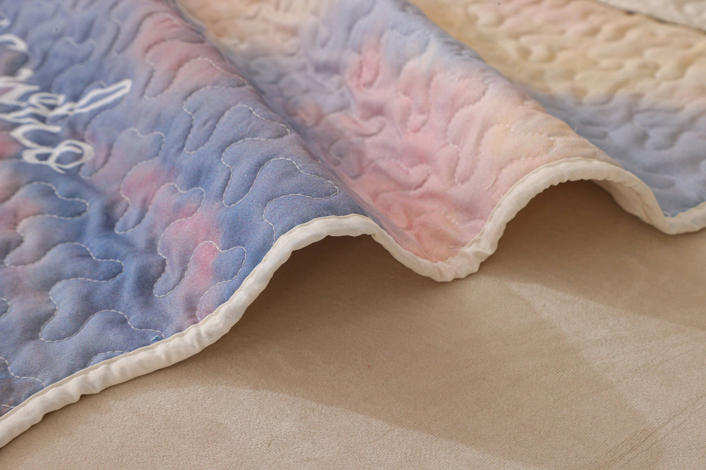 Blessed Are They Who Mourn Inspirational Quilted Throw