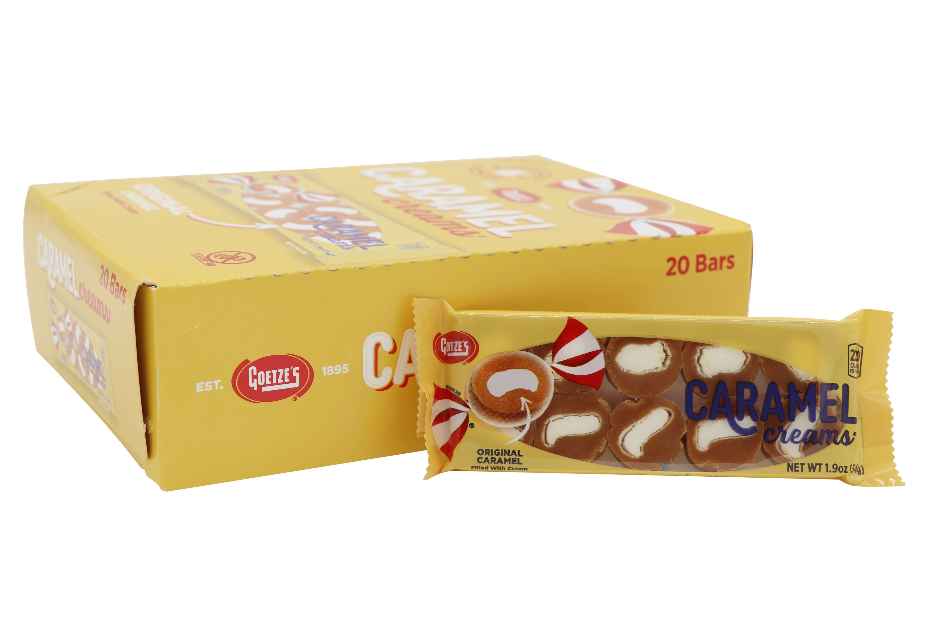 Caramel Creams, 1.9oz, 20ct Case