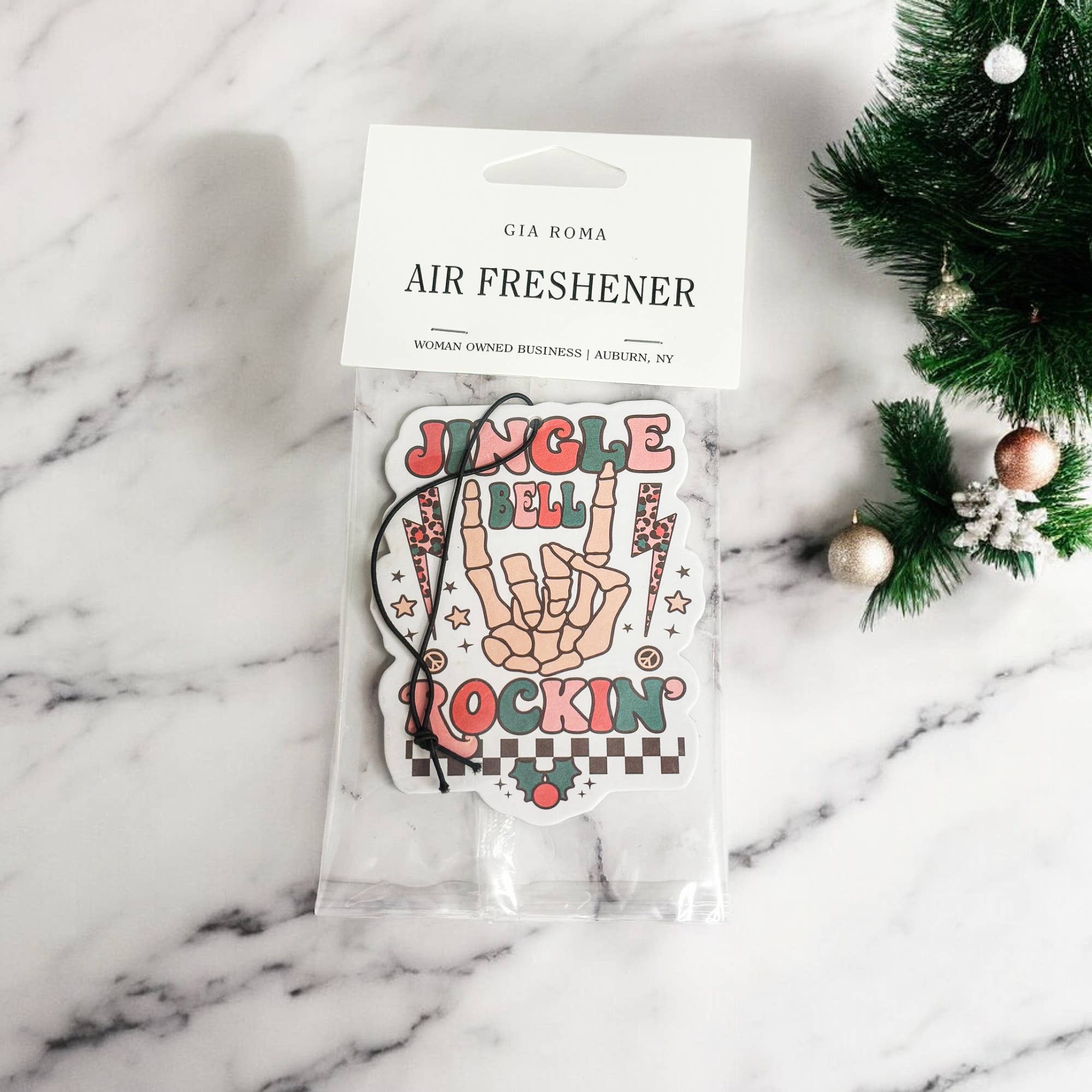 Naughty List, Hanging Air Freshener Christmas for Cars